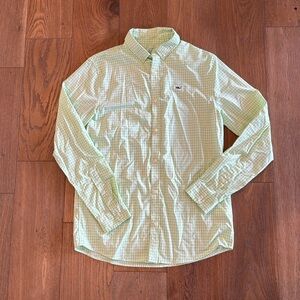 Vineyard Vines Gingham Performance Button-Down Shirt - L